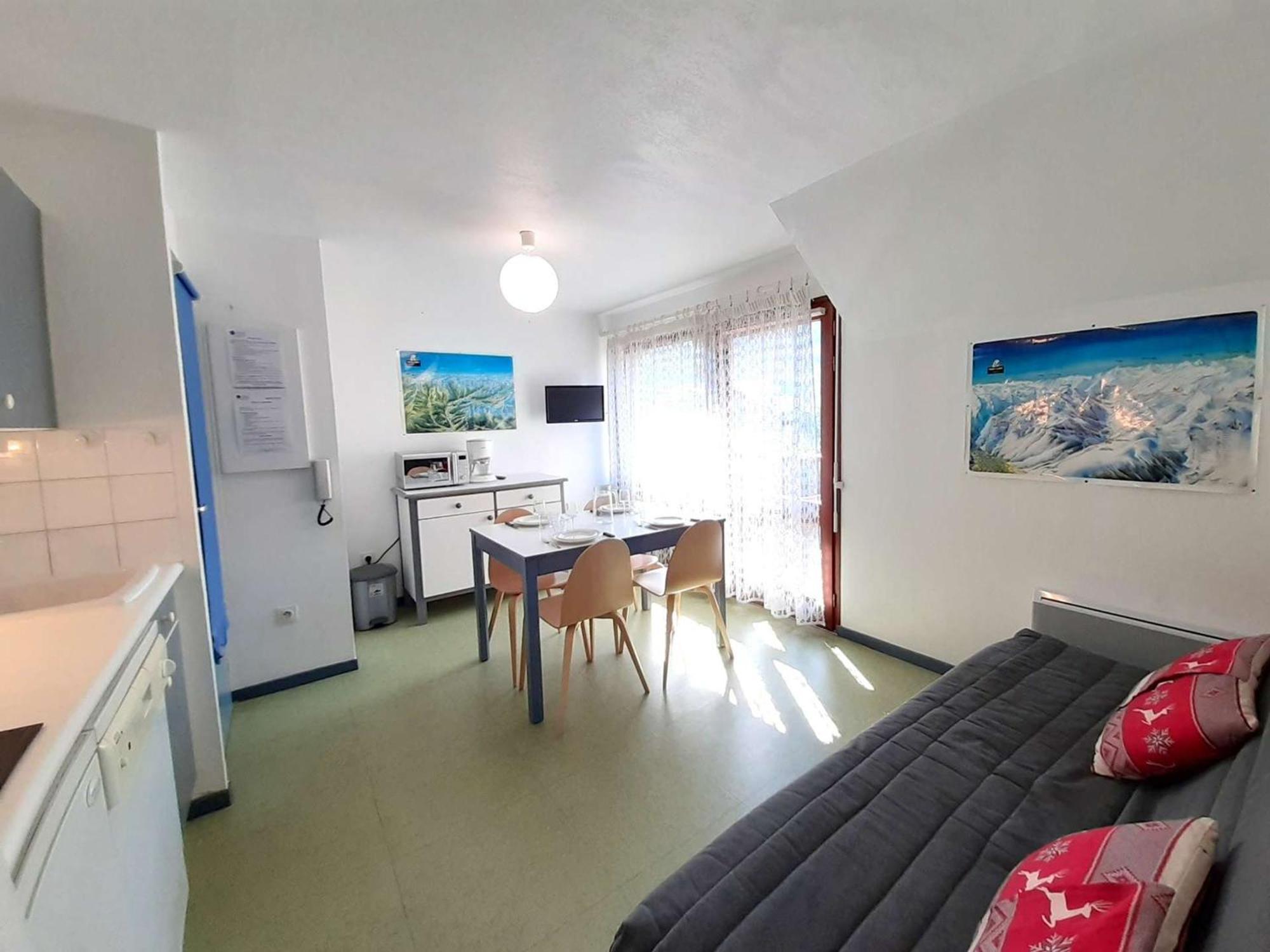 Studio Cosy 4 Pers Avec Balcon, Parking Et Salle De Musculation A St Lary Soulan - Fr-1-457-270 Saint-Lary-Soulan Dış mekan fotoğraf